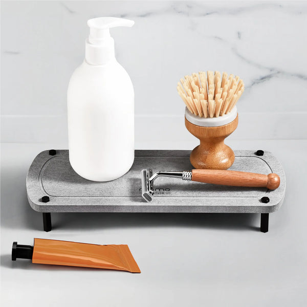 Bandeja para banheiro, lavabo e cozinha, decorativa de diatomita | Drytomini | Loja Momo - Loja Momo Lifestyle - bandeja de absorção rápida, bandeja de banheiro, bandeja de diatomita, bandeja de rapida absorcao, bandeja decorativa, bandeja minimalista, bandeja organizadora, bandeja organizadora banheiro, bandeja para banheira, bandeja para banheiro, bandeja para lavabo, bandeja para pia, bandeja que seca, Loja Momo, Momo, Momo Life, Momo Lifestyle, Momolife, Momostyle