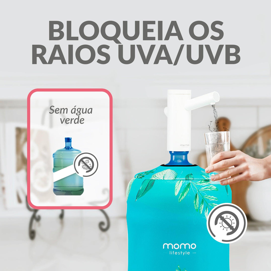 Capa para Galão de Água 20 Litros | Capa Momo | Loja Momo - Loja Momo Lifestyle - capa 10L, capa galão, capa galão 20L, capa garrafão 20L, capa invertida para galão, capa invertida para garrafão, capa para galão, capa para galão 10L, capa para galão invertido, capa para garrafão, capa para garrafão 10L, capa pra garrafao 10l, Loja Momo, Momo, Momo Life, Momo Lifestyle, Momolife, Momostyle