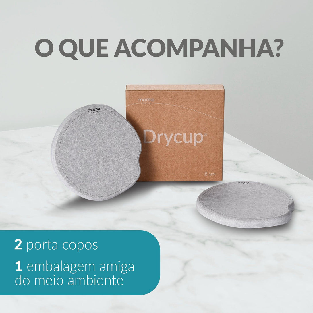 Porta Copos Absorvente | Drycup | Loja Momo - Loja Momo Lifestyle - 